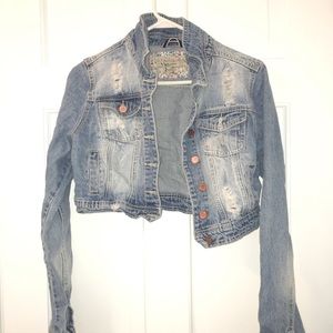 Cropped Jean Jacket